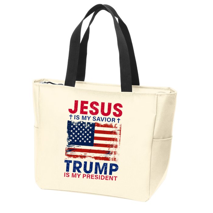 Trump 45 47 Is My President Inauguration Day 2025 Zip Tote Bag