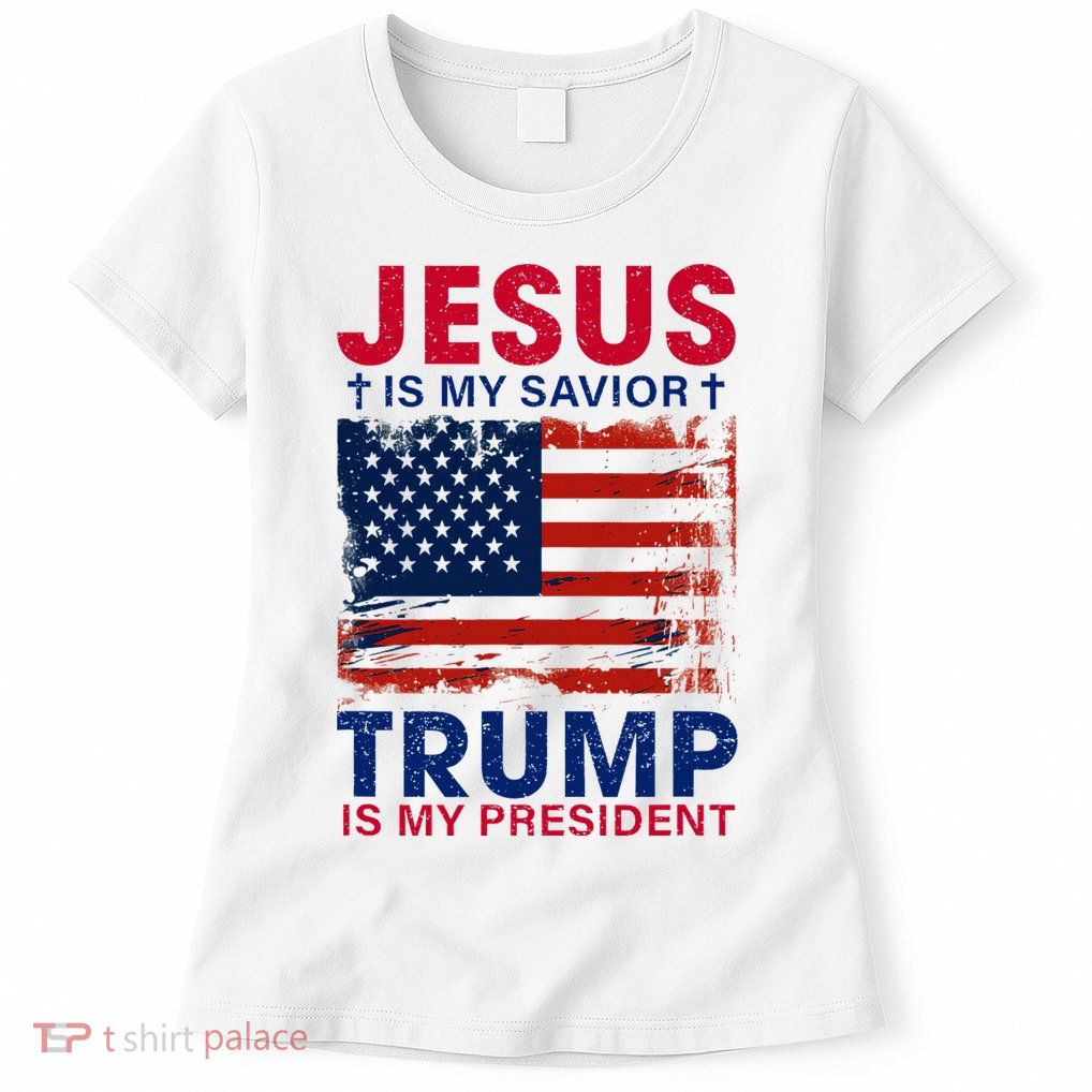 Trump 45 47 Is My President Inauguration Day 2025 Womens T-Shirt
