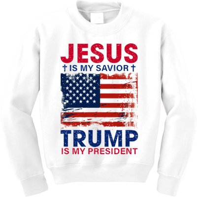 Trump 45 47 Is My President Inauguration Day 2025 Kids Sweatshirt
