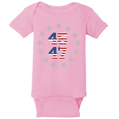 Trump 45 47 Baby Bodysuit