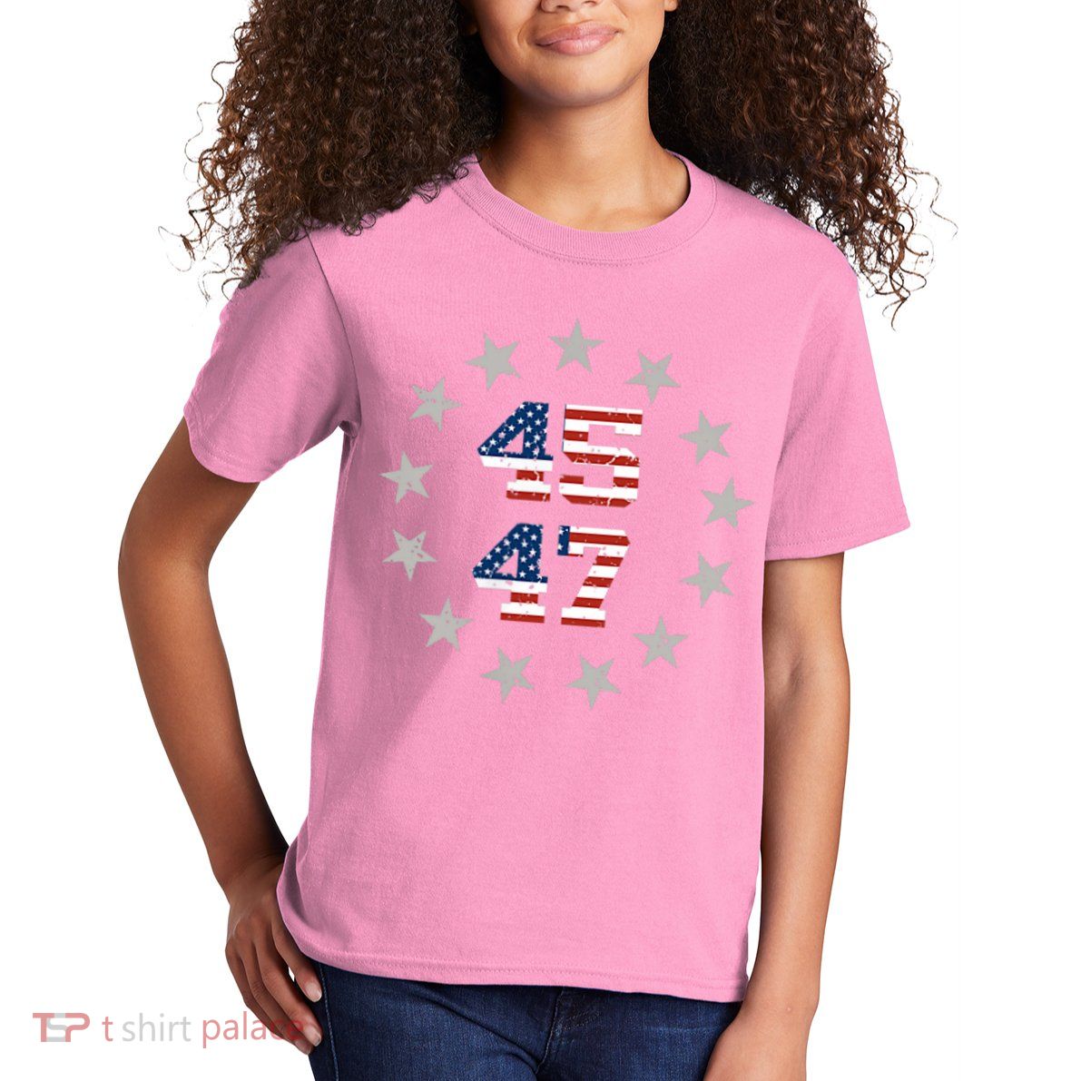 Trump 45 47 Kids T-Shirt