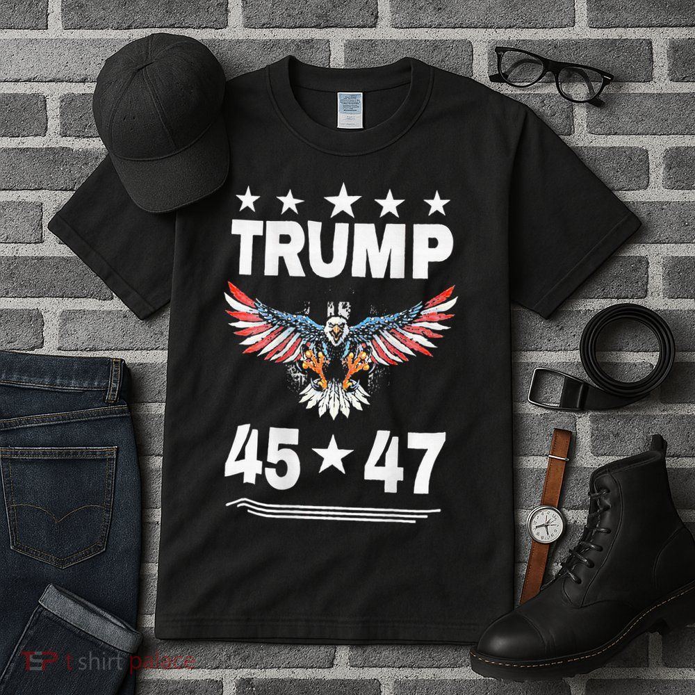 Trump 45 47 Tall T-Shirt