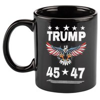 Trump 45 47 11oz C Handle Ceramic Mug