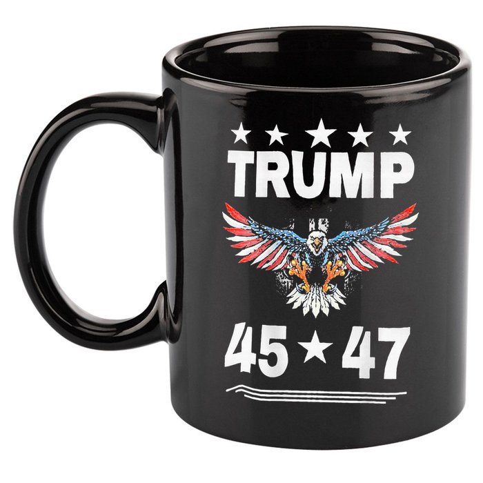 Trump 45 47 11oz C Handle Ceramic Mug