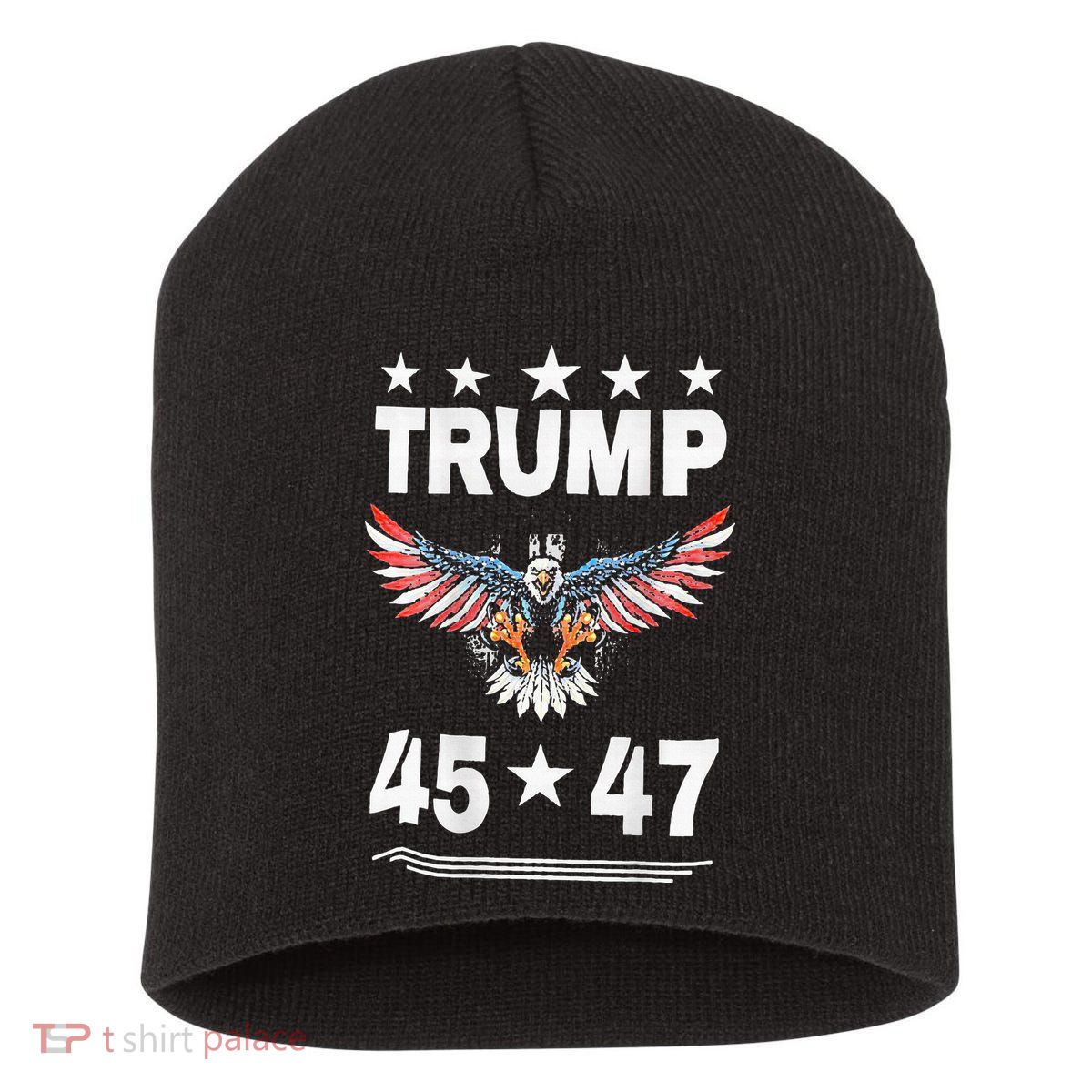 Trump 45 47 Short Acrylic Beanie