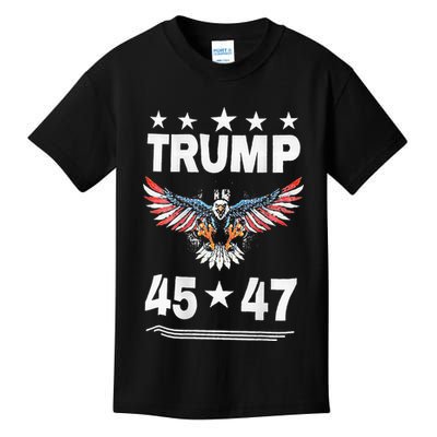 Trump 45 47 Kids T-Shirt