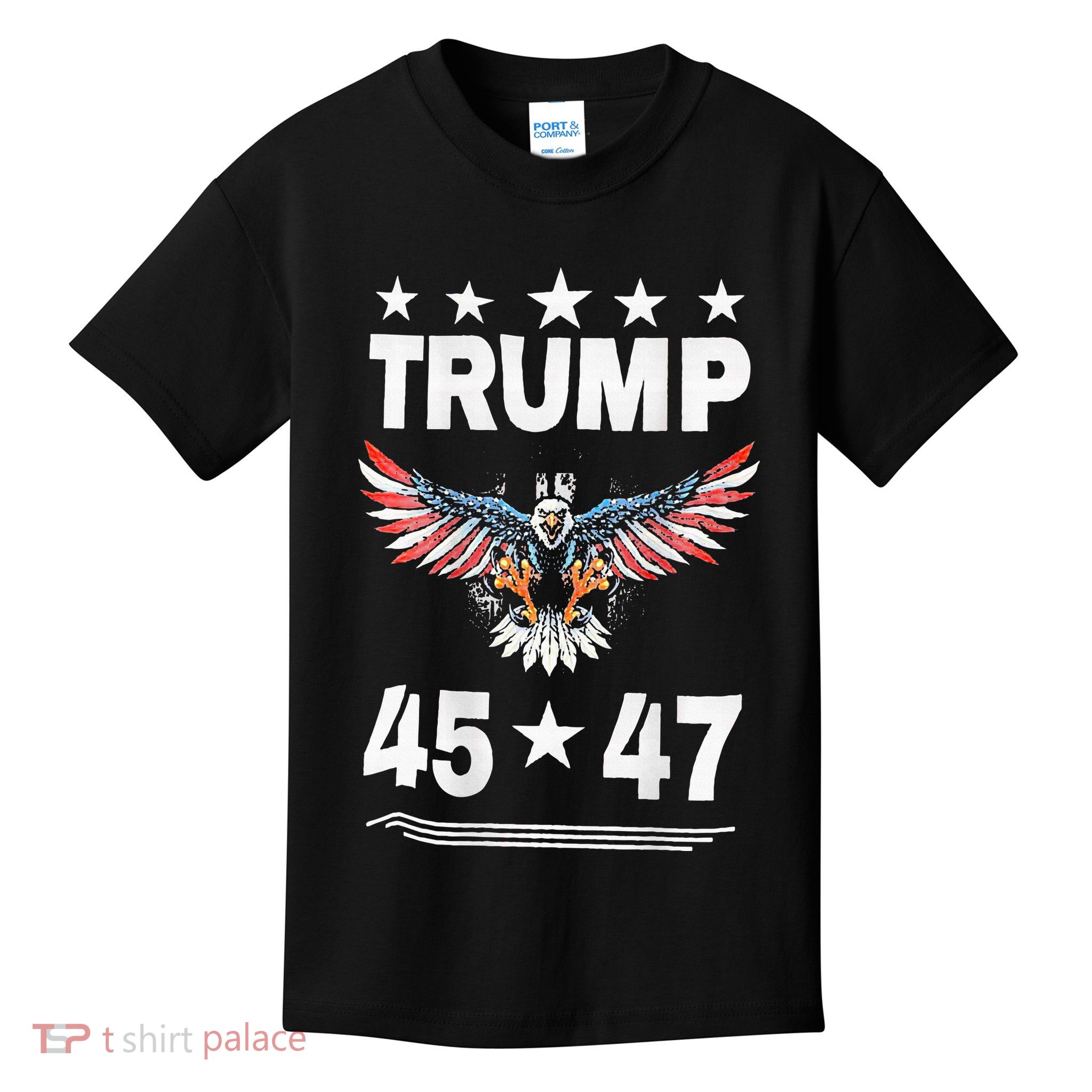 Trump 45 47 Kids T-Shirt