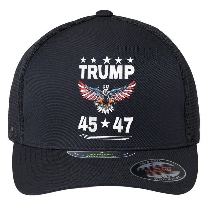 Trump 45 47 Flexfit Unipanel Trucker Cap