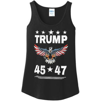 Trump 45 47 Ladies Essential Tank