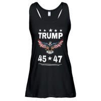 Trump 45 47 Ladies Essential Flowy Tank