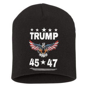 Trump 45 47 Short Acrylic Beanie