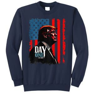 Trump 45 47 [On Back] Day One Trump President Elect Maga Sweatshirt