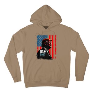 Trump 45 47 [On Back] Day One Trump President Elect Maga Hoodie