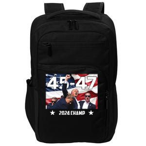 Trump 45 47 2024 Champ Trump Victory Impact Tech Backpack