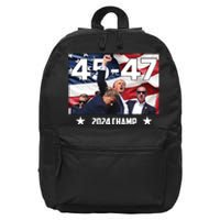 Trump 45 47 2024 Champ Trump Victory 16 in Basic Backpack