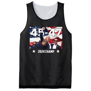 Trump 45 47 2024 Champ Trump Victory Mesh Reversible Basketball Jersey Tank