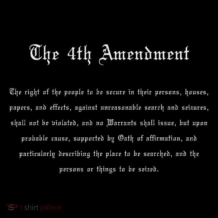 The 4th Amendment, Freedom U.s. Constitution Pom Pom 12in Knit Beanie
