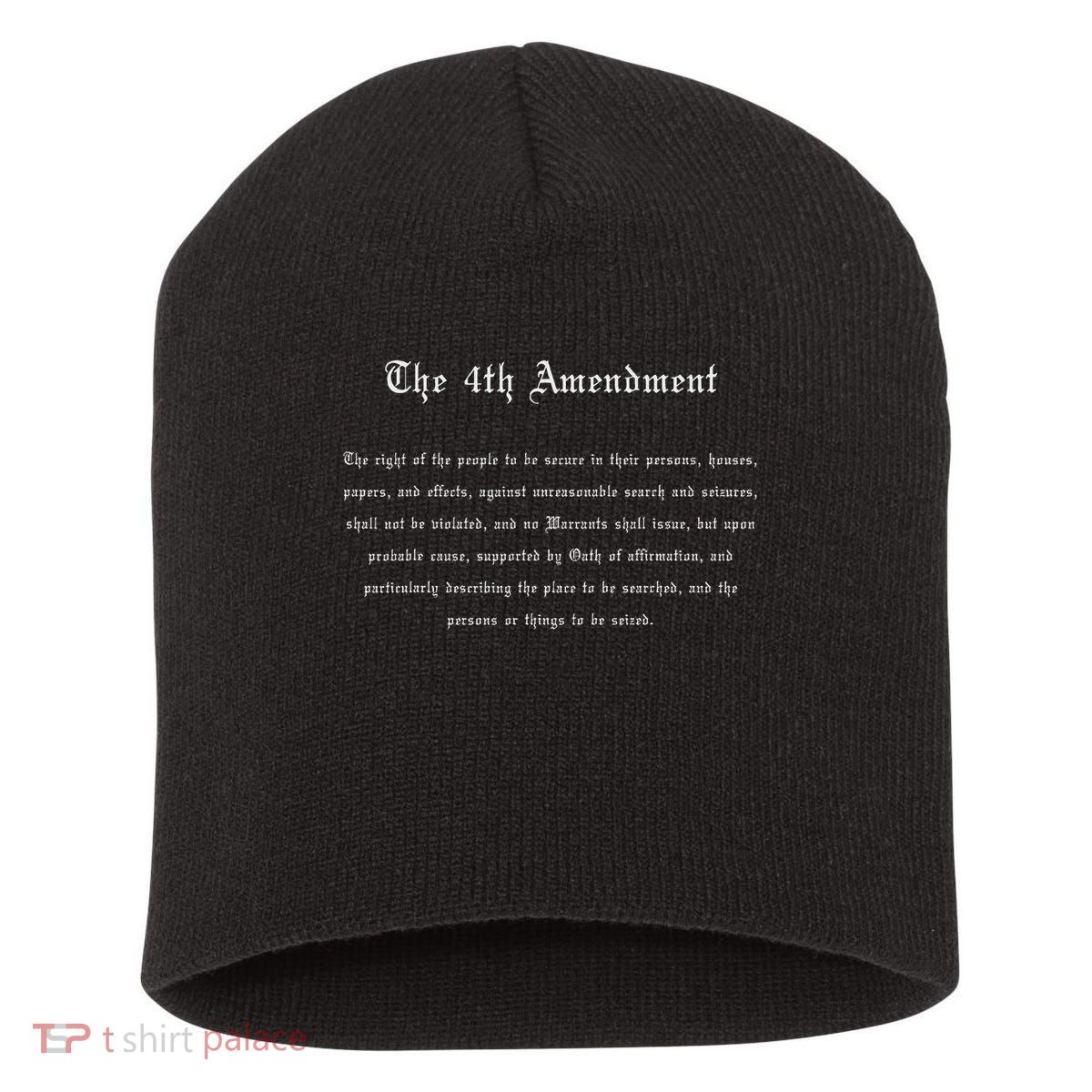 The 4th Amendment, Freedom U.s. Constitution Short Acrylic Beanie