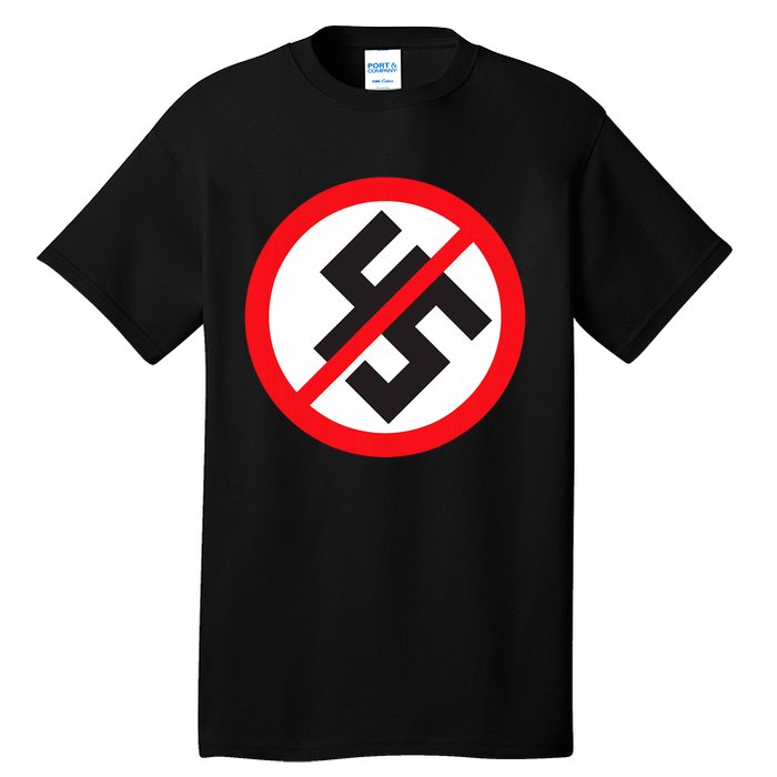 Trump 45 Anti Fascism Tall T-Shirt