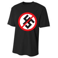 Trump 45 Anti Fascism Performance Sprint T-Shirt