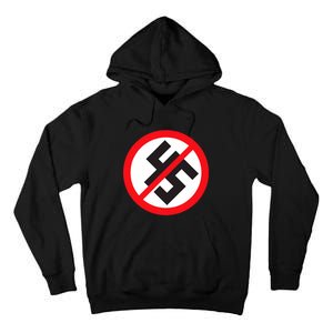 Trump 45 Anti Fascism Tall Hoodie