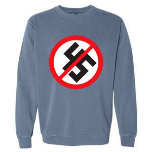 Trump 45 Anti Fascism Garment-Dyed Sweatshirt