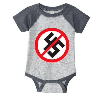 Trump 45 Anti Fascism Infant Baby Jersey Bodysuit