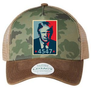 Trump 45th And 47th President Election 2024 Donald Trump Gift Legacy Tie Dye Trucker Hat