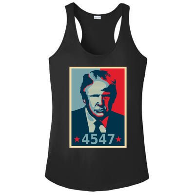 Trump 45th And 47th President Election 2024 Donald Trump Gift Ladies PosiCharge Competitor Racerback Tank