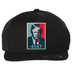 Trump 45th And 47th President Election 2024 Donald Trump Gift Wool Snapback Cap