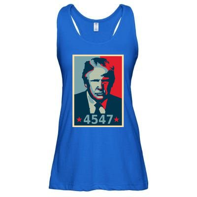 Trump 45th And 47th President Election 2024 Donald Trump Gift Ladies Essential Flowy Tank