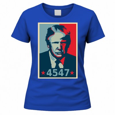 Trump 45th And 47th President Election 2024 Donald Trump Gift Women's T-Shirt