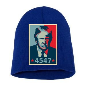 Trump 45th And 47th President Election 2024 Donald Trump Gift Short Acrylic Beanie