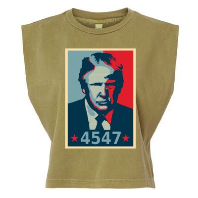 Trump 45th And 47th President Election 2024 Donald Trump Gift Garment-Dyed Women's Muscle Tee