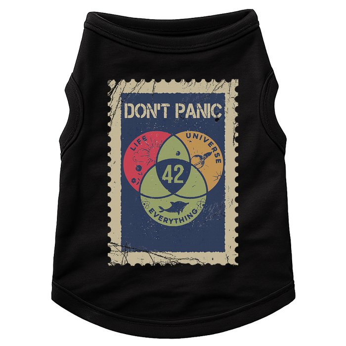 The 42 Answer To Life The Universe And Everything Postage Doggie Tank