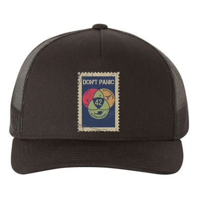 The 42 Answer To Life The Universe And Everything Postage Yupoong Adult 5-Panel Trucker Hat