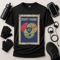 The 42 Answer To Life The Universe And Everything Postage Performance Shirt