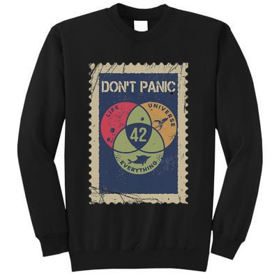 The 42 Answer To Life The Universe And Everything Postage Sweatshirt