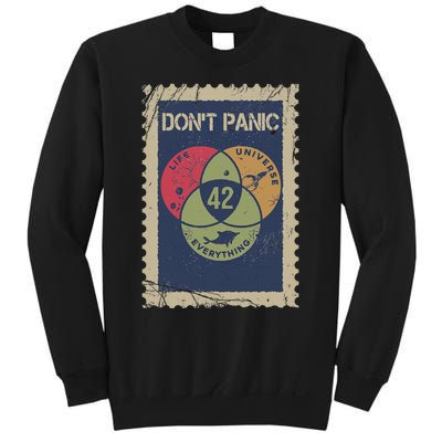 The 42 Answer To Life The Universe And Everything Postage Sweatshirt