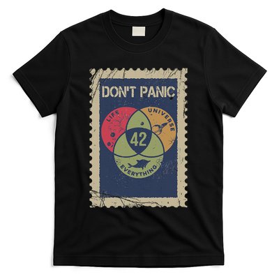 The 42 Answer To Life The Universe And Everything Postage T-Shirt