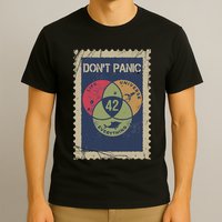 The 42 Answer To Life The Universe And Everything Postage T-Shirt