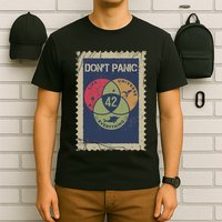 The 42 Answer To Life The Universe And Everything Postage T-Shirt