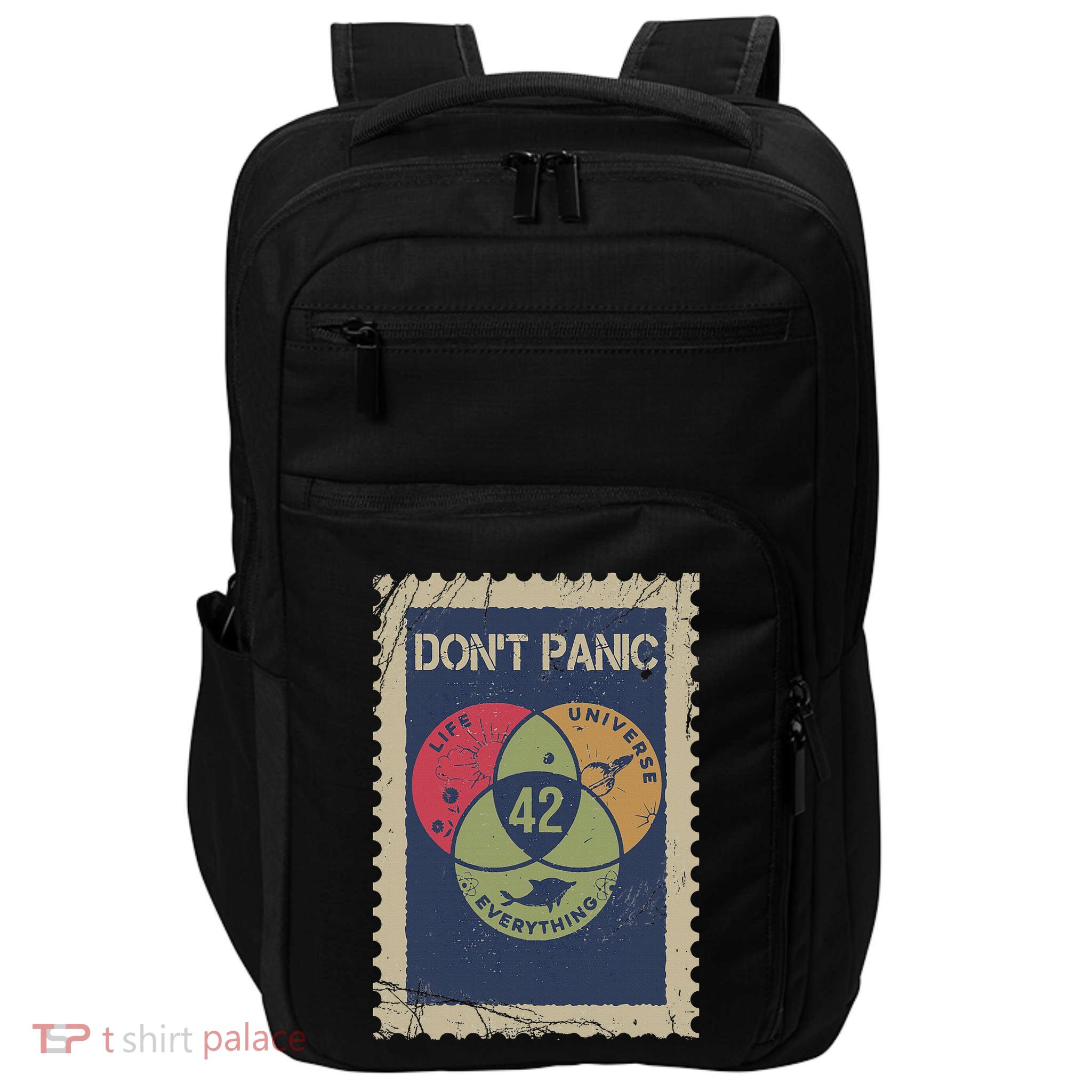 The 42 Answer To Life The Universe And Everything Postage Impact Tech Backpack