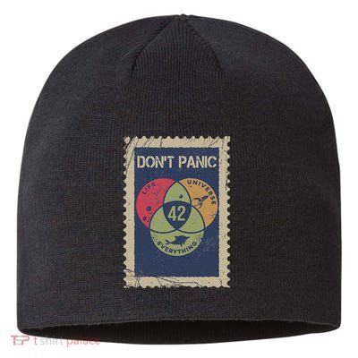 The 42 Answer To Life The Universe And Everything Postage Sustainable Beanie