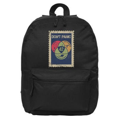 The 42 Answer To Life The Universe And Everything Postage 16 in Basic Backpack