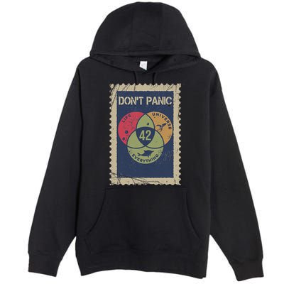 The 42 Answer To Life The Universe And Everything Postage Premium Pullover Hoodie