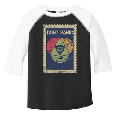The 42 Answer To Life The Universe And Everything Postage Toddler Fine Jersey T-Shirt