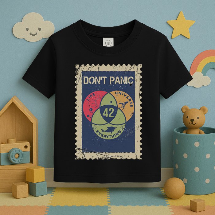 The 42 Answer To Life The Universe And Everything Postage Toddler T-Shirt