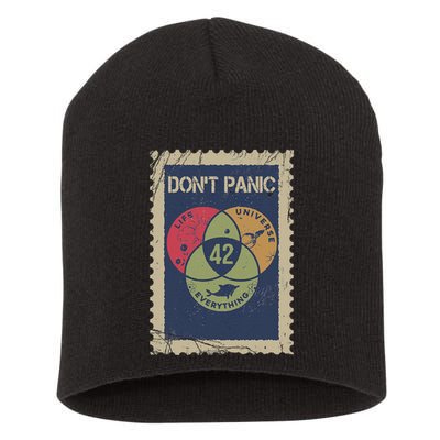 The 42 Answer To Life The Universe And Everything Postage Short Acrylic Beanie