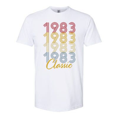 Turning 40 Birthday Decorations 40th BDay 1983 Birthday Softstyle® CVC T-Shirt